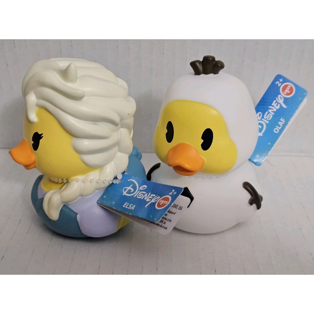 Disney Elsa & Olaf Rubber Duck "Duck-apalooza" NWT JEEP Duck DUCK - Picture 2 of 3